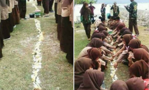 Pramuka Santap Makanan dari Tanah tanpa Alas, Ini Penjelasan Pihak Terkait