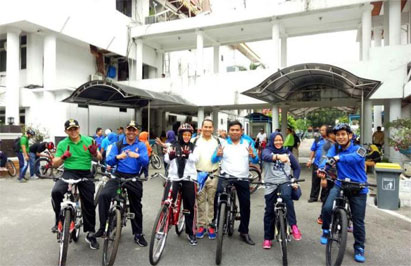 Pemko Pekanbaru Kembali Aktifkan Program Kamis Bersih Tanpa Polusi Asap
