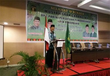 PPP Pekanbaru Adakan Muscab ke VII