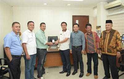 Komisi I DPRD Inhil Sambangi Biro Humas, Protokol dan Kerjasama Setdaprov Riau