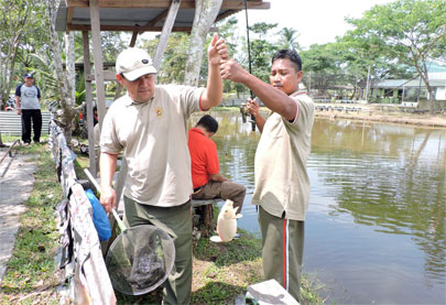 Kodim 0314/Inhil Gelar Lomba Mancing Mania