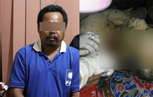 Mau Tentukan Batas Tanah, Kades Sialang Jaya Tewas Ditebas Mantan RT