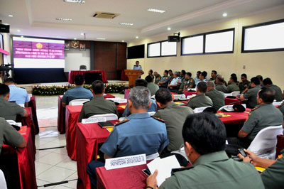 Satkomlek TNI Harus Tingkatkan  Kemampuan Melalui Latihan Terprogram