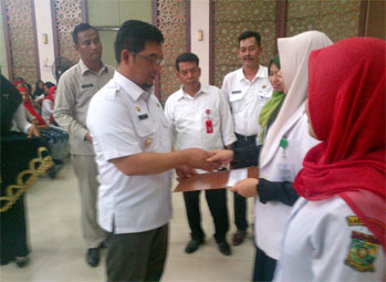 233 PTT Diangkat Menjadi ASN, Pj Bupati Kampar Tegaskan Jangan Ada Pungli