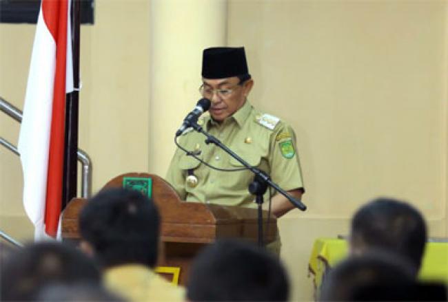 Bupati Minta Pejabat Inhil Gunakan Perjalanan Dinas Rebut APBD dan APBN