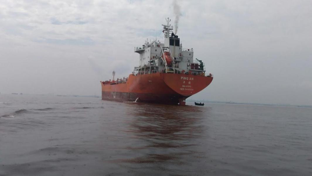 Satpol Air Polres Dumai Tangkap Lima Perompak Kapal Tanker