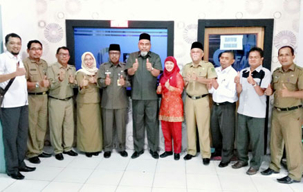 KPU dan Diskominfo Inhil Bahas Kerjasama Publikasi Pilkada 2018