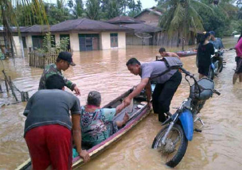 1.375 KK Di Kampar Terendam Banjir