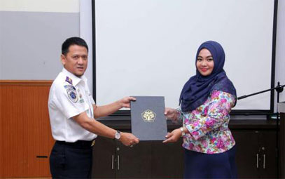 Poltek dan Dishub Kampar Jalin Kerjasama