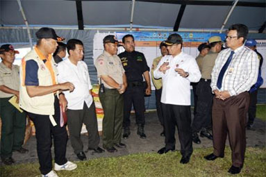 Hari Ini Pj Bupati Kampar Fokuskan Bantuan Korban Banjir di Kecamatan Siak Hulu