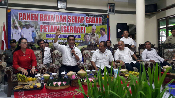 Mentan RI: Pemerintah Menjamin Asuransi Kepada Petani Bila Gagal Panen