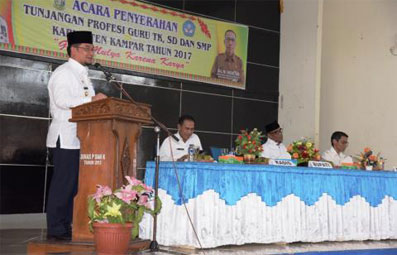 780 Guru Bersertifikasi Belum Menerima Tunjangan Profesi