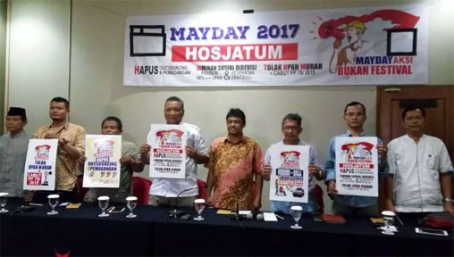 May Day, 500 Ribu Buruh Bakal ‘Serbu’ Istana
