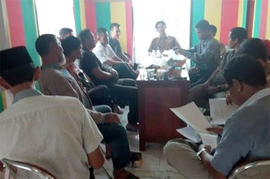 Keterbukaan Anggaran, Kepenghuluan Bagan Jawa Pesisir Serahkan Berkas APBD-Kep