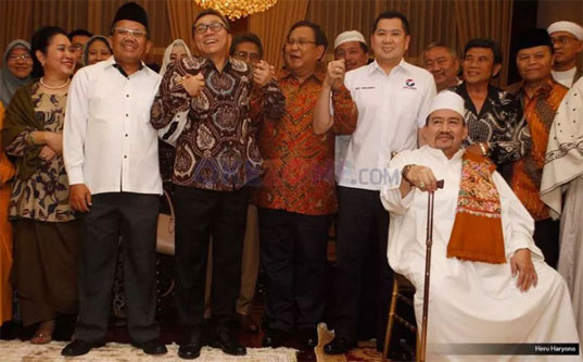 Prabowo Bersama Berbagai Tokoh Akan Jaga Kebhinekaan & NKRI