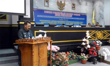 Pemko Sampaikan LKPj, DPRD Segera Tindak Lanjuti