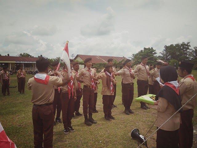 Persami Gudep 03.057-03.058 SMAN 1 Kepenuhan Diikuti 58 peserta