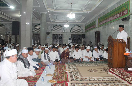 Pemkab Inhil Gelar Peringatan Isra’ Mi’raj 1438 H di Masjid Agung Al Huda