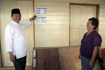 Harga Kelapa dan Pinang di Inhil Berpihak pada Petani