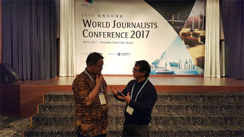 Serikat Media Siber Indonesia (SMSI) Diperkenalkan di Korea