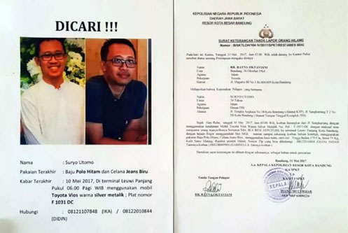 Dosen ITB Hilang, Keluarga Belum Berhasil Menemukan