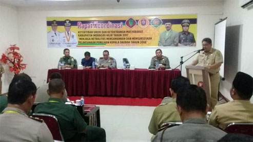 Pemkab Inhil Gelar Rakor Ketertiban Umum dan Ketentraman Masyarakat
