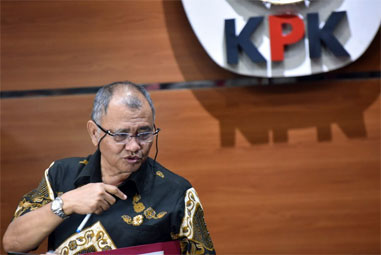 Ketua KPK: Suap Irjen Kemendes untuk Ubah Status WDP Jadi WTP