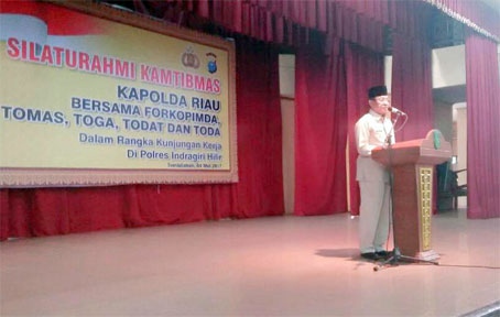 Silaturahmi Kamtibmas, Bupati Wardan: Mari Bersama Ciptakan Kondusifitas Daerah