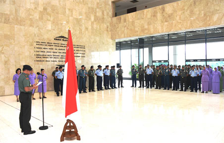 45 Pati Naik Pangkat, Panglima TNI: Jaga Integritas dan Reputasi Kinerja