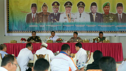 Sambut Ramadan 1438 H, Wabup Siak Pimpin Rakor Bersama Forkopinda