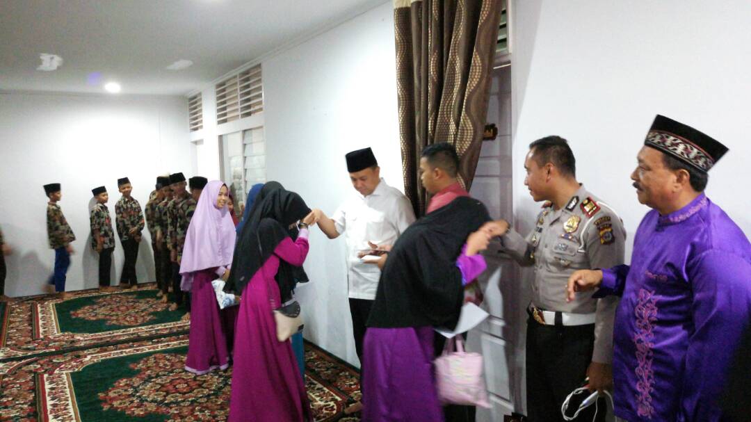 Tempati Rumah Dinas, Kapolres Kampar Gelar Syukuran