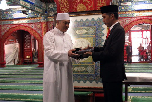 Jokowi Kagumi Masjid Niujie Cina: Simbol Islam Agama Ramah