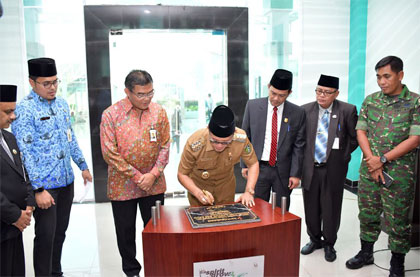 Kantor Kas Bank Riau Kepri di RSUD Kota Dumai Beroperasi