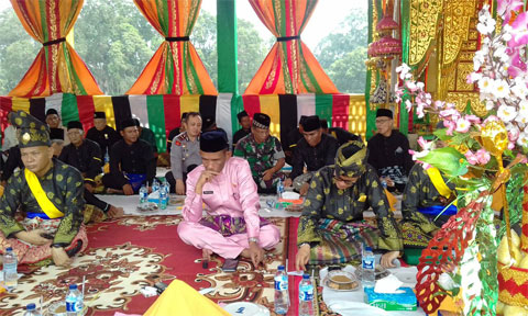 Sambut Ramadhan 1438 H, Masyarakat Langgam Gelar Adat Balimau Kasai Potang Mogang