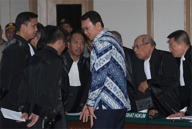 Hakim: Ahok Memecah Kerukunan Beragama dan Golongan