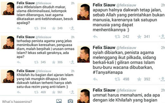 Komentar Pedas Felix Siauw soal Pembubaran HTI
