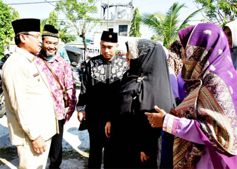 Bupati Wardan Hadiri Tabligh Akbar yang Digelar Salimah Inhil
