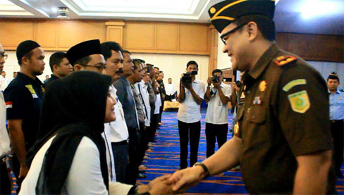 Tim Saber Pungli Rohul Prioritaskan Pengawasan Dana Desa