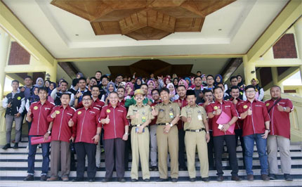 Pemkab Siak Sambut KKN 200 Mahasiswa Muhammadiyah Riau