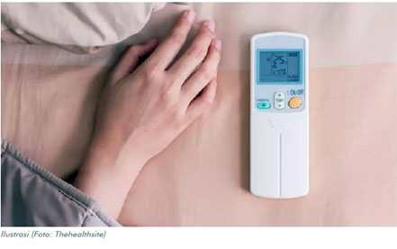 Tidur Pakai AC Sepanjang Malam, Ketahui Dampaknya terhadap Tubuh