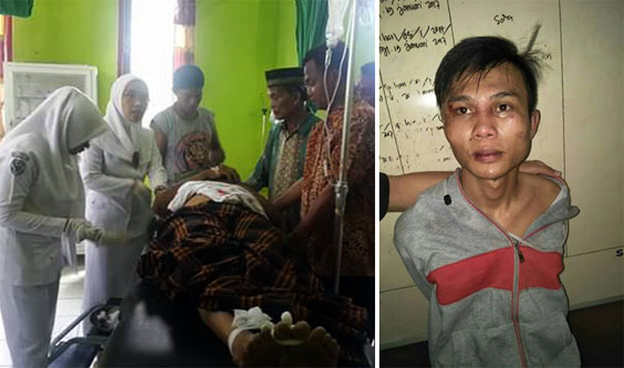 Tragis! Anggota TNI Kateman Ditikam Dengan Keris Hingga Tewas