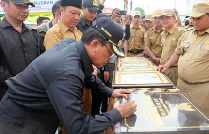 Kritik dan Masukan Masyarakat Jadi Motivasi Bupati Wardan Wujudkan Pembangunan Inhil