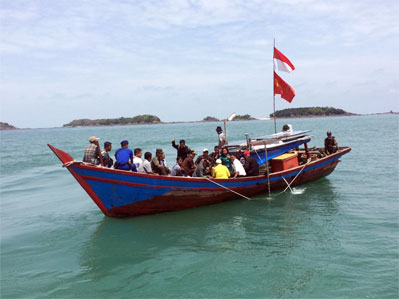 Timpora Lakukan Pengawasan di Pulau Jemur
