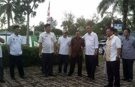 Bupati Kampar Tinjau Venue Porprov Riau Ke-IX