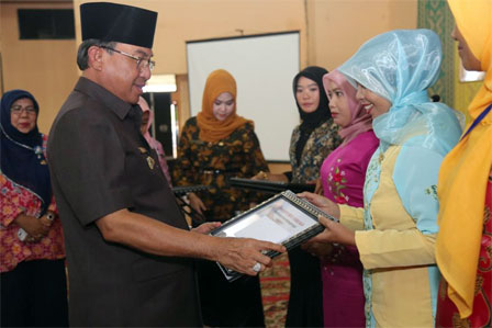 TP PKK Inhil Taja Lomba Cipta Menu Serba Ikan, Bupati: ‘Makanannya Khas, Rasanya Pas’
