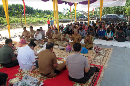 Hindari Tengkulak, Petani Bungaraya Inginkan Bulog Jemput Bola