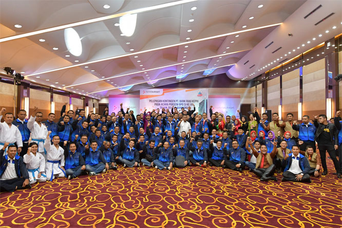 Dirut BRK Lepas Kontingen Porseni BPDSI XII 2017 Ke Bandung