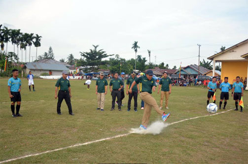 Wakil Bupati Siak Buka Turnamen Dayun Cup 2017