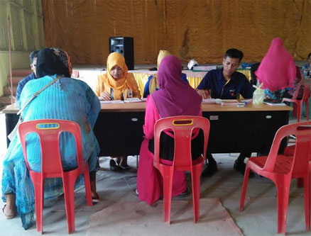 Penyaluran Tahap II Program Keluarga Harapan Di Sinaboi Berjalan Lancar