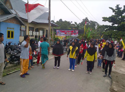 Semarak HUT RI Ke-72, Desa Pulau Tinggi Gelar Berbagai Kegiatan dan Perlombaan